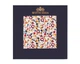 Кишенькова хустка з малюнком синьо-бежевий 97_7P_001_X3 - изображение 4