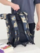 Роллтоп рюкзак трансформер, Rolltop Travel Eyes - зображення 5