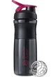 Спортивный шейкер (бутылка) BlenderBottle SportMixer Flip 28oz/820ml Black/Pink (A-011874) - изображение 1