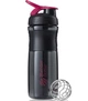 Спортивный шейкер (бутылка) BlenderBottle SportMixer Flip 28oz/820ml Black/Pink (A-011874) - изображение 2