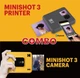 Фотокамера моментальной печати KODAK Mini Shot Combo 3 Yellow + 8 фото (c300y) - изображение 2