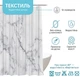 Шторка для ванной комнаты TIANA KRAINE MARBEL BLACK 200х180 без колец - изображение 5