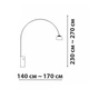 Торшер Friendlylight Arco FL-1 FL9017 - изображение 4