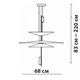 Люстра Friendlylight Flamingo M White FL5050 - изображение 4