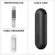 Кабель Rolling Square inCharge XL Glacier White 3m 6 в 1 USB-C/Lightning для швидкого заряджання 100W 0.08m Glacier White - зображення 2