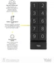 Панель кодова Yale LINUS Keypad, доступ за кодом Чорний (YAL-05/301000/BL) - зображення 7