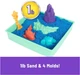 Кинетический песок Spin Master Sandbox Голубой 454 г (0778988404935) - изображение 3
