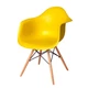 Стул обеденный Accord AC 018W Eames Chair желтый 620x480x810 мм - изображение 1