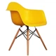 Стул обеденный Accord AC 018W Eames Chair желтый 620x480x810 мм - изображение 2