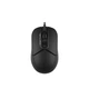 Мышь A4Tech Fstyler FM12S (Black), бесшумная, USB, цвет черный - изображение 1