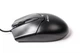 Миша A4Tech OP-550NU USB (Black), V-Track, дротова, 1200 DPI, чорна - зображення 2