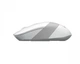 Мышь беспроводная A4Tech FG10S (White) Fstyler, бесшумная, USB, 2000 dpi, цвет белый - изображение 2