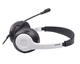 Гарнитура A4Tech FH100U (Panda) Fstyler USB, цвет черный + белый - изображение 2