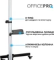 Підлогова стійка для телевізора OfficePro TVS455 - зображення 11