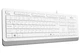 Клавиатура A4Tech FK10 (White) Fstyler Sleek Media Comfort, USB, белая - изображение 2
