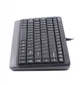 Клавіатура A4Tech FKS11 USB (Grey), Fstyler Compact Size, USB, сірий колір - зображення 3