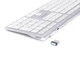 Клавиатура A4Tech FBX50C (White) Fstyler беспроводная с ножечным переключателем, цвет белый - изображение 3