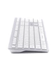 Клавиатура A4Tech FBX50C (White) Fstyler беспроводная с ножечным переключателем, цвет белый - изображение 4