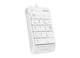 Клавіатура цифрова A4Tech FK13P, біла, USB - зображення 2