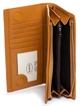 Женский кожаный кошелек Dr.Bond WMB-103M желтый - изображение 3