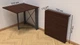 Стол-книжка трансформер Орион 1 Ferrum-decor 750x810x730 Черный металл ДСП Венге Магия 16 мм (ORI103VB) - изображение 5