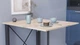 Стол-книжка трансформер Орион 1 Ferrum-decor 750x810x730 Черный металл ДСП Дуб Сан-Марино 16 мм (ORI102) - изображение 3