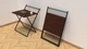 Стол трансформер Компакт 1 Ferrum-decor 750x790x720 Черный металл ДСП Венге Магия 16 мм (KOM103VB) - изображение 1