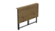 Стол раскладной Морис Ferrum-decor 750x1000x600 Черный металл ДСП Дуб Артизан 16 мм (MORI006) - изображение 4