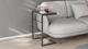 Столик приставной Терри Ferrum-decor 650x440x330 Черный металл ДСП Сосна Кембра 16 мм (TERR003) - изображение 5