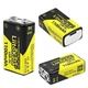 Аккумулятор Крона, LiitoKala USB-9V type-C, 1100mAh - изображение 2
