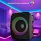 Портативна колонка бездротова Bluetooth блютуз з RGB підсвічуванням UKC JBK SІ - зображення 7