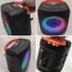 Портативна колонка бездротова Bluetooth блютуз з RGB підсвічуванням UKC JBK SІ - зображення 9