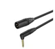 Микрофонный аудио кабель Jack 6.3 mono — XLR Male Roxtone GMX-J270-L5 5м - изображение 1