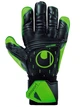 Вратарские перчатки Uhlsport CLASSIC SOFT ADVANCED черно-зеленые 9 1011324 01 - изображение 1