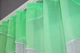 Кухонная тюль арка с ламбрекеном VR-Textil № 025к белый с мятным 280х170 см (52-0672) - изображение 3