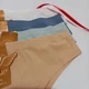 Женские трусы американки M однотонные 0716A - 4 шт. - изображение 2