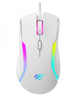 Игровая мышка Havit HV-MS1033 с RGB подсветкой, программируемые кнопки USB White - изображение 1
