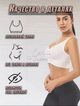 Комплект білизни трійка розмір XXXL Набір безшовних бюстгальтерів 3 в 1 - зображення 4
