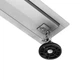 Трап напольный линейный FALA из нержавеющей стали WET-DRY BLACK GLASS (80х 7х 2 см) сифон 52 мм (71616) - изображение 5