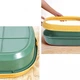 Туалет лоток для кішок з лопаткою Taotaopets 225501 46*38*13 см Green - зображення 4