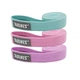 Набор резинок для фитнеса AOLIKES RB-3607 3шт Green+Pink+Violet (12062-71802) - изображение 3