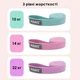 Набор резинок для фитнеса AOLIKES RB-3609 3шт Green+Pink+Violet - изображение 4
