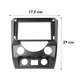 Переходная рамка 9" Lesko SsangYong Rexton 3 Y290 2012-2017 (7344) - изображение 3