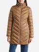 Куртка демисезонная удлиненная женская Michael Kors 328114641 XS Коричневая (1159798052) - изображение 1