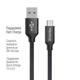 Кабель ColorWay USB-USB-C, 2м Black (CW-CBUC008-BK) - изображение 3