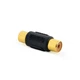Перехідник Cablexpert RCA - RCA (F/F), Black (A-RCAFF-01) - изображение 1
