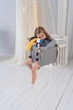 Подвесная Тканевая Детская качель Comfort + Серая - изображение 6