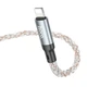 Кабель hoco u112 shine charging data cable for ip gray - изображение 3