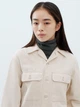 Джинсовая куртка женская Uniqlo 765570432 L Молочная (1159797663) - изображение 3