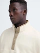 Толстовка на флисе, на молнии мужская UNIQLO 322457517 XL Белая (1159797845) - изображение 4